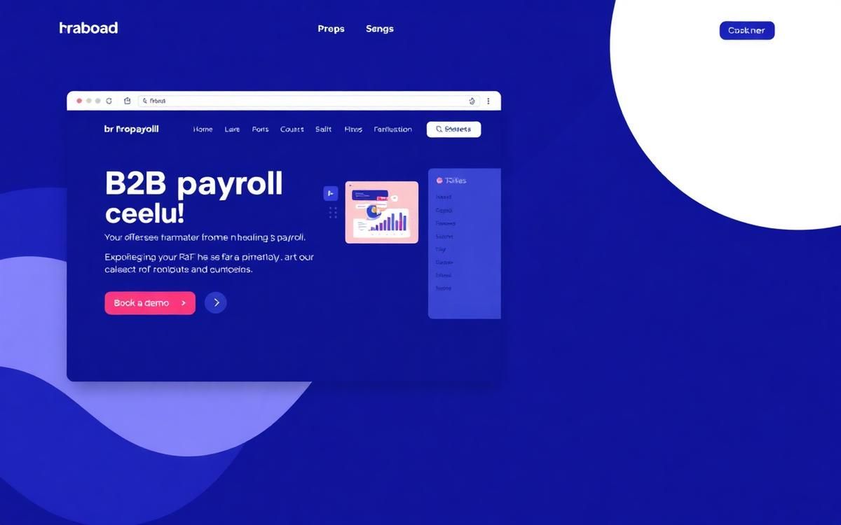 Summit Payroll website design preview